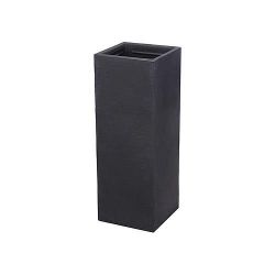 купить Цветочный горшок ProGarden 55345 Параллелепипед, 30x30x80см, черный в Кишинёве 