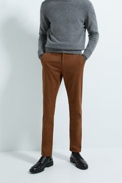 Брюки ZARA Коричневый zara 6861/650/705