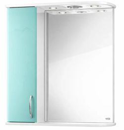 cumpără Oglindă baie Mashtab 9670 Clasic 600x200x720 Alb-Verde în Chișinău 