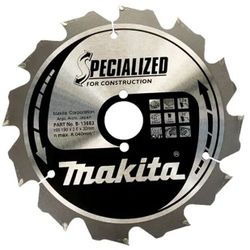 купить Диск отрезной Makita B-13683 Disc constructii 190X30X16TH 2.6mm в Кишинёве 