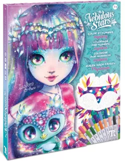 cumpără Set de creație Nebulous Stars 11382 Book Set, coloreaza dupa numar Mystery (6buc) în Chișinău 