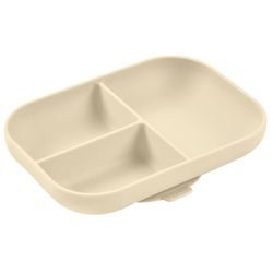 купить Посуда для кормления Beaba B913614 Farfurie compartimentata din silicon cu ventuza Clay в Кишинёве 