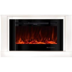 купить Камин электрический ArtFlame Bernard mini & Adeli, 725x1215x300 mm, Alb в Кишинёве 