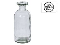 Ваза стеклянная "Бутылка" H20сm, D8cm