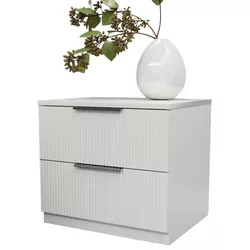 cumpără Noptieră Bayro Murano 550x500x450 Positano белый мат în Chișinău 