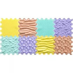 cumpără Covoraș de joacă Ortoto OTO-S-SCP Ortopedic-Puzzle Sensory & Calm Pastel (8 buc) în Chișinău 
