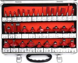 cumpără Set de tubulare, bite, duze Kraft&Dele Набор фрез по дереву KD10280 în Chișinău 