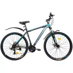 купить Велосипед Crosser CR 40D R29 GD-SKD Black Blue в Кишинёве 