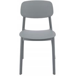 cumpără Scaun Jumi CM-275157 Scaun terasa LARA din plastic, Gri în Chișinău 