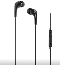 ttec Headphones In-Ear with Built-in Remote Control RIO, Black
