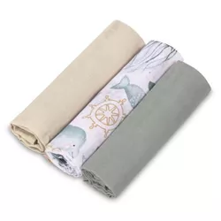cumpără Accesoriu pentru înfășat Sensillo 08507 Набор пеленок 3шт Muslin 60x80 (EG-0007) în Chișinău 