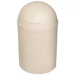 купить Урна для мусора Bisk 90312 5L, bej, PP в Кишинёве 