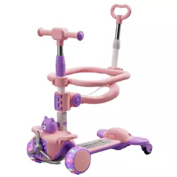 cumpără Trotinetă Richi 64470 Trotineta roz pentru copii (6447) în Chișinău 