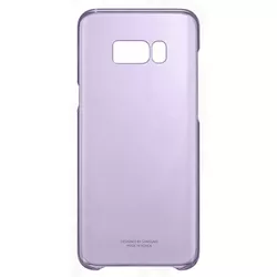 купить Чехол для смартфона Samsung EF-QG955, Galaxy S8+, Clear Cover, Violet в Кишинёве 