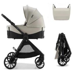 купить Детская коляска KinderKraft 2в1 Vesto 2 KSVEST02BEG2000 Beige в Кишинёве 