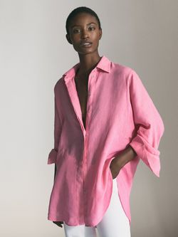 Блуза Massimo Dutti Розовый massimo dutti 5172/512