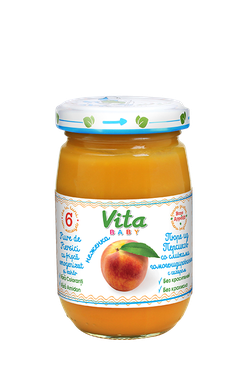VITA Baby piure piersic cu frisca Nejenca 180 g