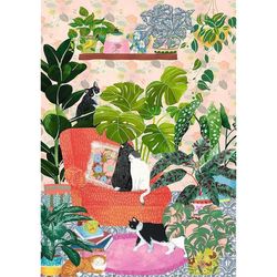 купить Пазл Trefl 10892 Puzzle 1000 Premium Plus. Home sweet home в Кишинёве 