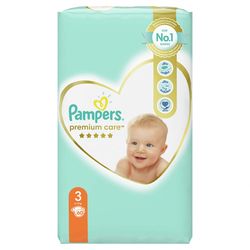 Подгузники Pampers Premium Care 3 (5-9 kg) 60 шт
