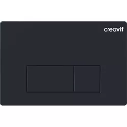 купить Кнопка смыва Creavit GP8002.01 matt black в Кишинёве 