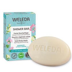 Твердое мыло для душа Weleda Shower Bar Geranium 75 г