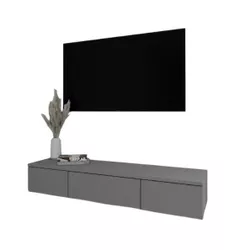 купить Тумба напольная для TV Smartex (16580) Т10 140 TV-Навесная Grafit в Кишинёве 