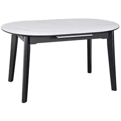 купить Стол Interdepo ARES 1400 White matt (раскладной) в Кишинёве 