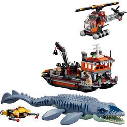 купить Конструктор Lego 77983 Jurassic World Atacul dinozaurului Mosasaurus asupra barcii в Кишинёве 