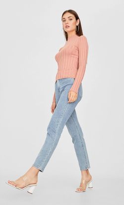 Трикотаж Stradivarius Розовый 5144/713/141