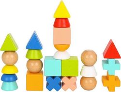 купить Игрушка Tooky Toy R25 / 5 (71168) Деревянная пирамида TF268 в Кишинёве 