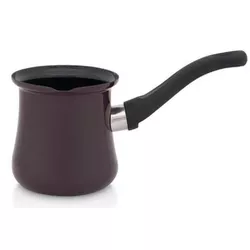 купить Турка для кофе Metalac 57044 Ibric emailat Bordo 0.4l, pentru 4cani в Кишинёве 