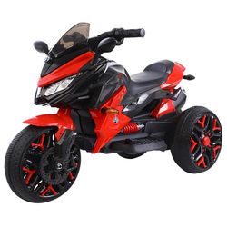 cumpără Mașină electrică pentru copii Richi (56788) Motocicleta rosie pe acumulator pentru copii (5188) în Chișinău 