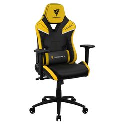 Gaming Chair ThunderX3 TC5  Black/Bumblebee Yellow, User max load up to 150kg / height 170-190cm