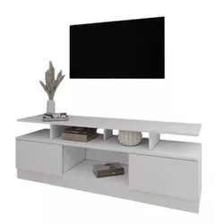 cumpără Comodă TV Smartex (16533) Т9 180cm TV Alb în Chișinău 