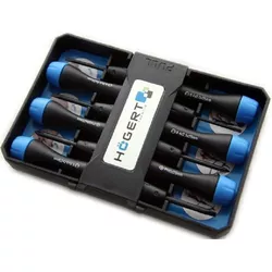 cumpără Șurubelniță Hoegert HT1S272 Set 6 surubelnite (SL1.6/SL2.0/SL2.5/SL3.0/PH00/PH0) în Chișinău 