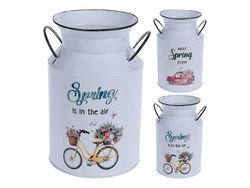 Ghiveci "Bidon emailat" Spring 21cm