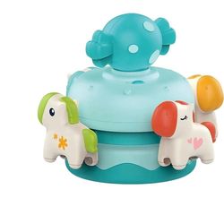 cumpără Jucărie muzicală Huanger HE8048 Jucarie muzicala "Blue merry Horse", 572050 în Chișinău 