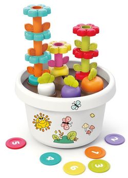 купить Головоломка Hola Toys HE795800 Jucarie interactiva Vazon cu floare в Кишинёве 