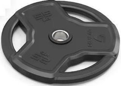 купить Гантель LiveUp 49891 Disc Premium Rubber Plates 25kg, LP8330/25/BK в Кишинёве 