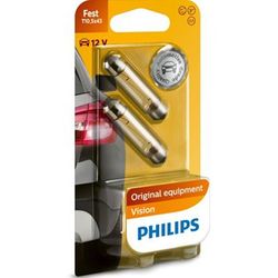 купить Автомобильная лампа Philips 12866B2 C10W 12V 10W SV8.5 T10,5X42 Blister (2шт.) в Кишинёве 