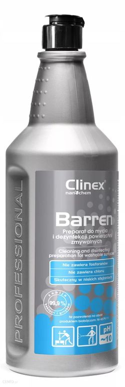 Clinex Barren Дезинфектант 1л