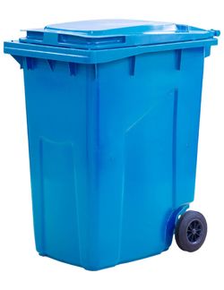 360L, Kонтейнеры для мусора, синий
