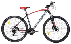 купить Велосипед Crosser T02 29" 20 21S Shimano+Logan Hidraulic Black/Red 29" 1254-20" T02 в Кишинёве 