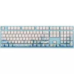 купить Клавиатура Varmilo MA108 Jasmine 108Key, EC V2 Ivy, USB-A, EN, White Led, black в Кишинёве 