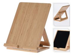 Подставка для кулинарной книги бамбук 30X26cm