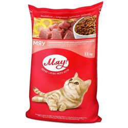 cumpără Hrană pentru animale de companie Мяу! 24231125 Sac pisici carne 11 kg în Chișinău 