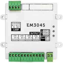 купить Аксессуар для систем безопасности inim EM304S addressable module with 4 controlled outputs в Кишинёве