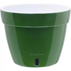 cumpără Ghiveci pentru flori Santino Asti (18.0L, Verde Auriu/Alb) în Chișinău 