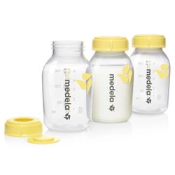 cumpără Cană cu pai Medela 0074 Set 3 biberoane 150ml în Chișinău 