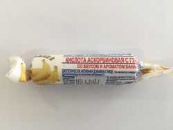 Аскорбиновой кислоты таблетки (Банан)